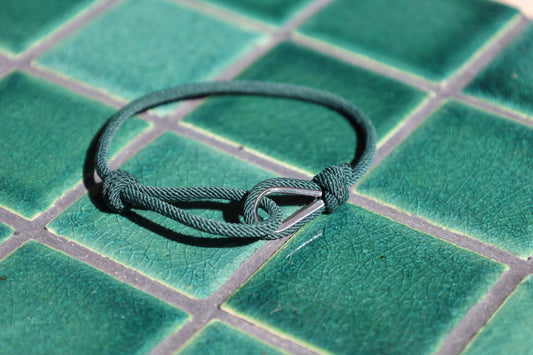 Bracelet Eléagnus vert forêt