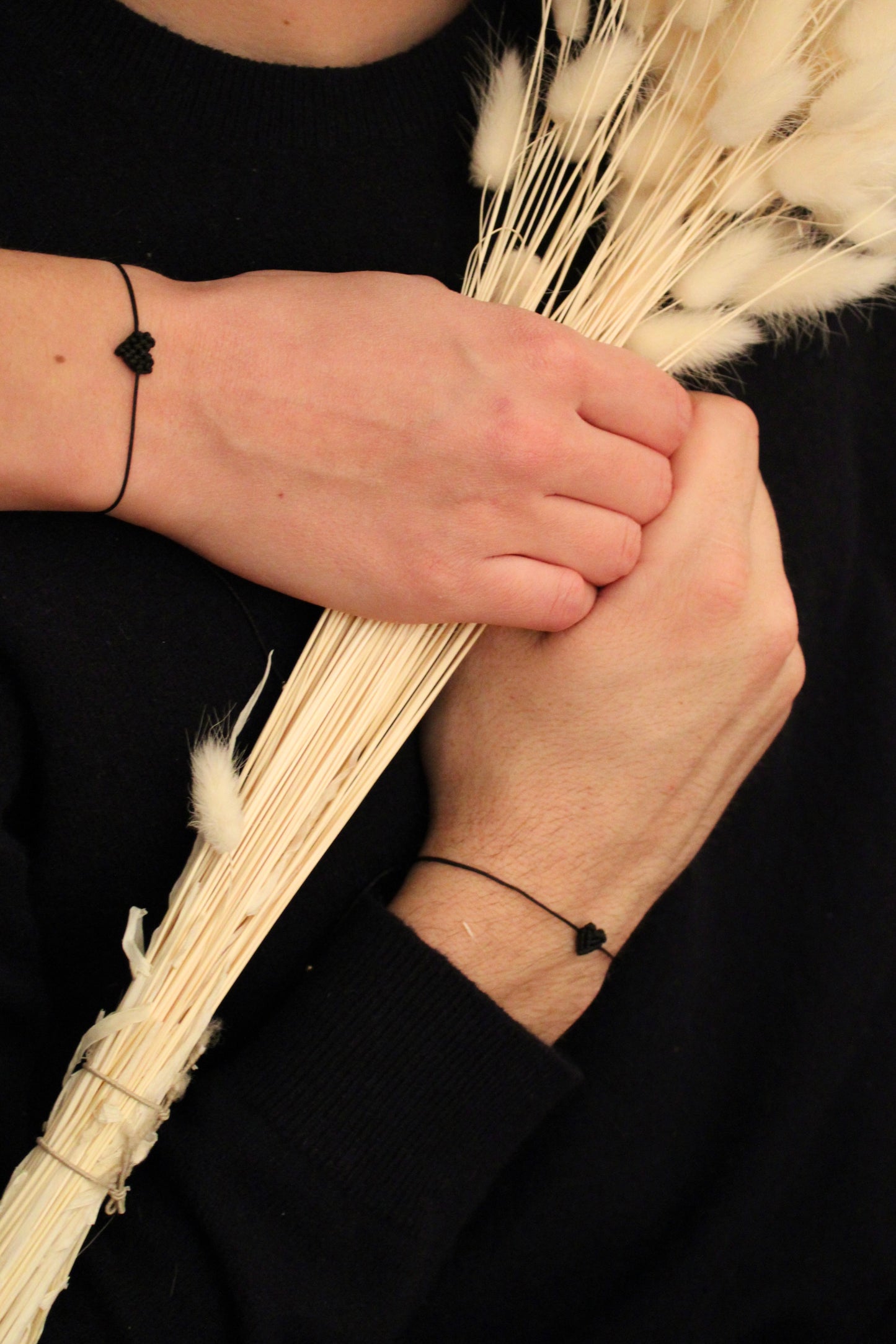 Un pour toi, un pour moi - Bracelet Tulipe 🖤