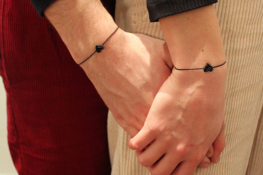 Un pour toi, un pour moi - Bracelet Tulipe 🖤